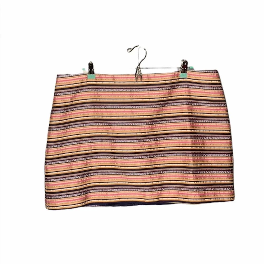 Trina Turk‎ Striped Mini Skirt Plus size 16